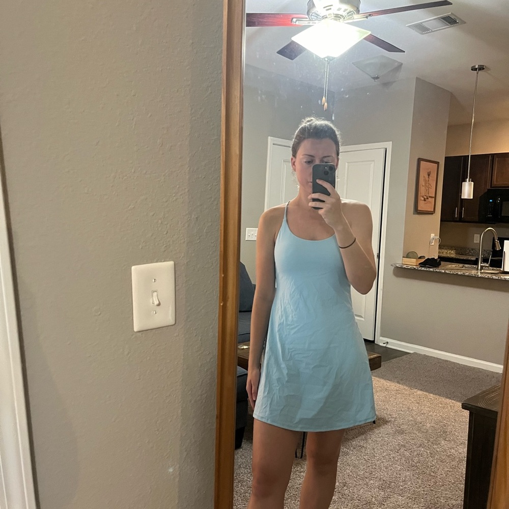 Halara everyday exercise dress - light blue